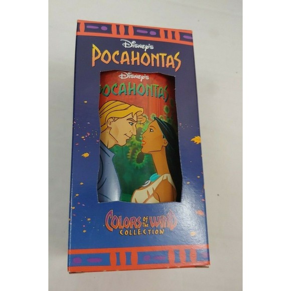 1994 Burger King Disney Pocahantas Collectible Cup Set Of 4 Colors Of The Wind - Picture 3 of 7